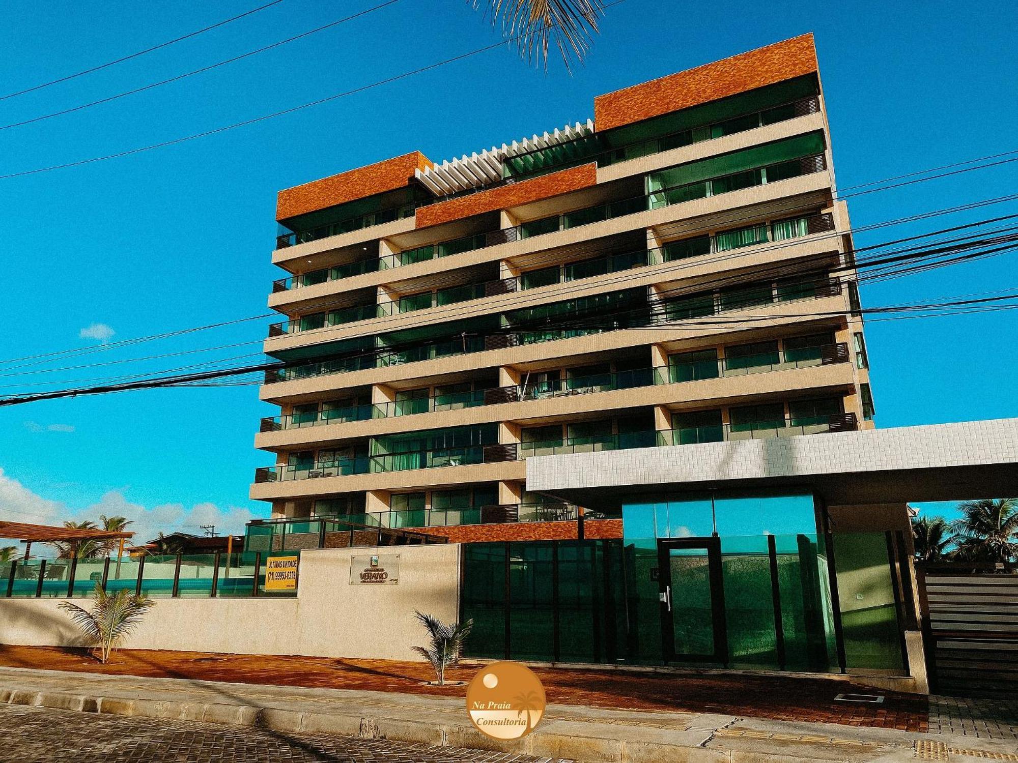 Pe Na Areia, Piscina Borda Infinita, Vaga De Garagem, Portaria 24 Hs Apartment Salvador Exterior photo